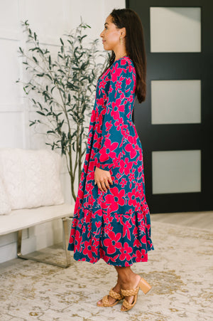 She's Just the Girl for Me V-Neck Dress (SM-3X)