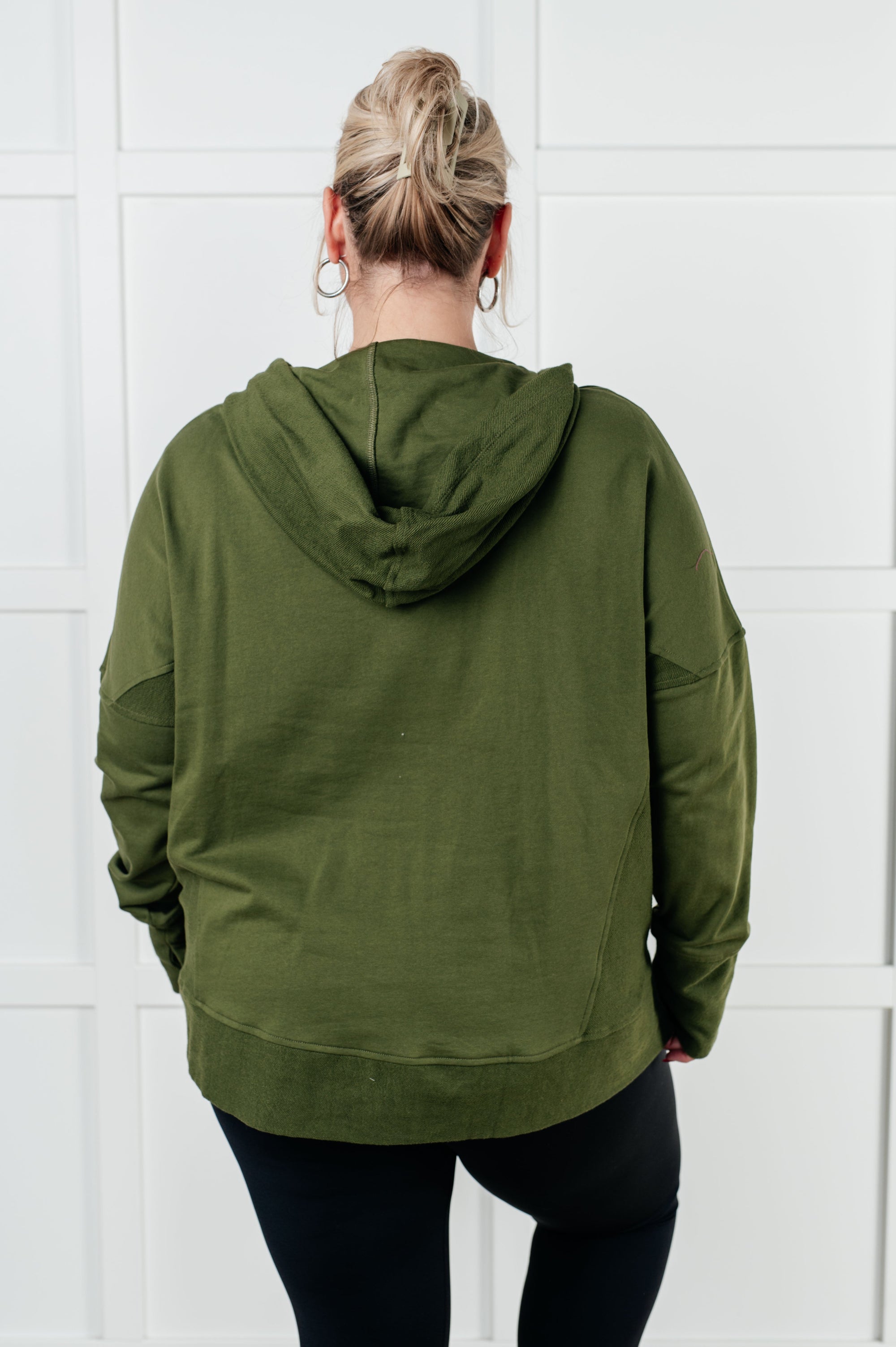 Simple Snug Snap Hooded Pullover (SM-3X) - STB Boutique