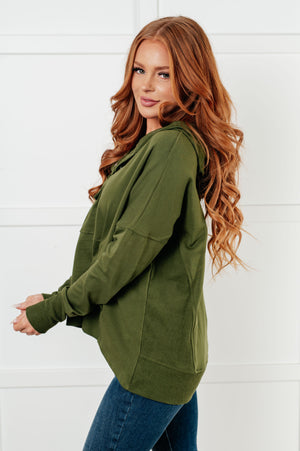 Simple Snug Snap Hooded Pullover (SM-3X) - STB Boutique