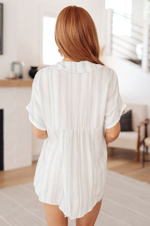 So Far Away Striped Top - STB Boutique