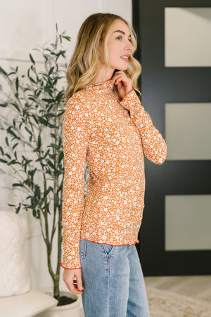 Something in the Air Lettuce Hem Longsleeve Top (SM-3X)
