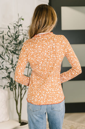 Something in the Air Lettuce Hem Longsleeve Top (SM-3X)