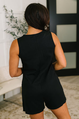 Spontaneous Outing Henley Romper (SM-2X)