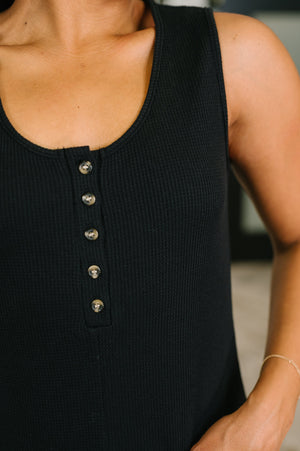 Spontaneous Outing Henley Romper (SM-2X)