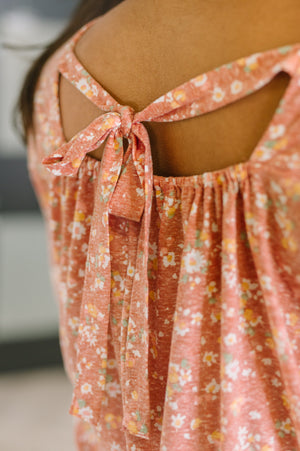 Spring Breeze Square Beck Top in Dusty Rose (SM-3X) - STB Boutique