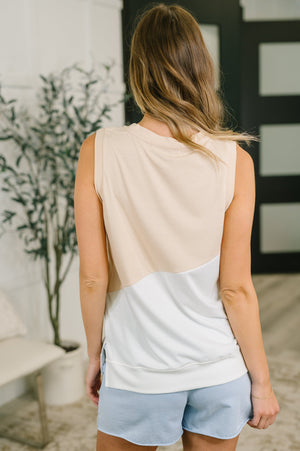 Steady Increase Color Block Sleeveless Top (SM-3X)