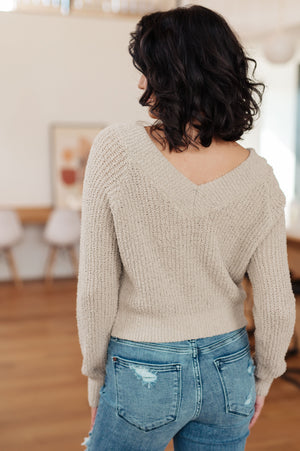 Stuck In The Moment V-Neck Sweater (SM-3X)