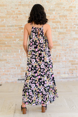 Sunny Side of Life Halter Top Dress (SM-3X) - STB Boutique