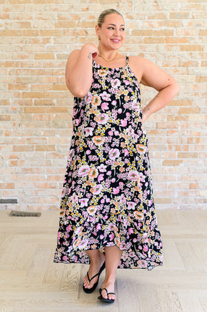 Sunny Side of Life Halter Top Dress (SM-3X) - STB Boutique