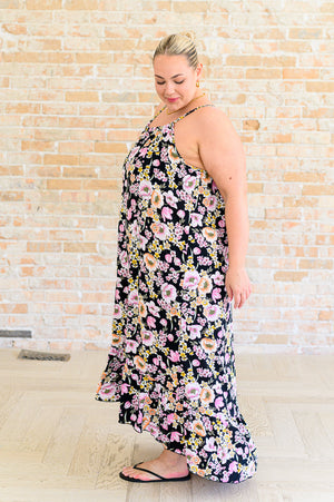 Sunny Side of Life Halter Top Dress (SM-3X) - STB Boutique