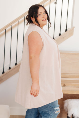 Surely a Win Sleeveless Cardigan - STB Boutique