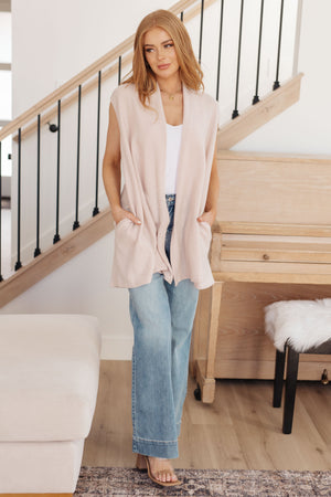 Surely a Win Sleeveless Cardigan - STB Boutique