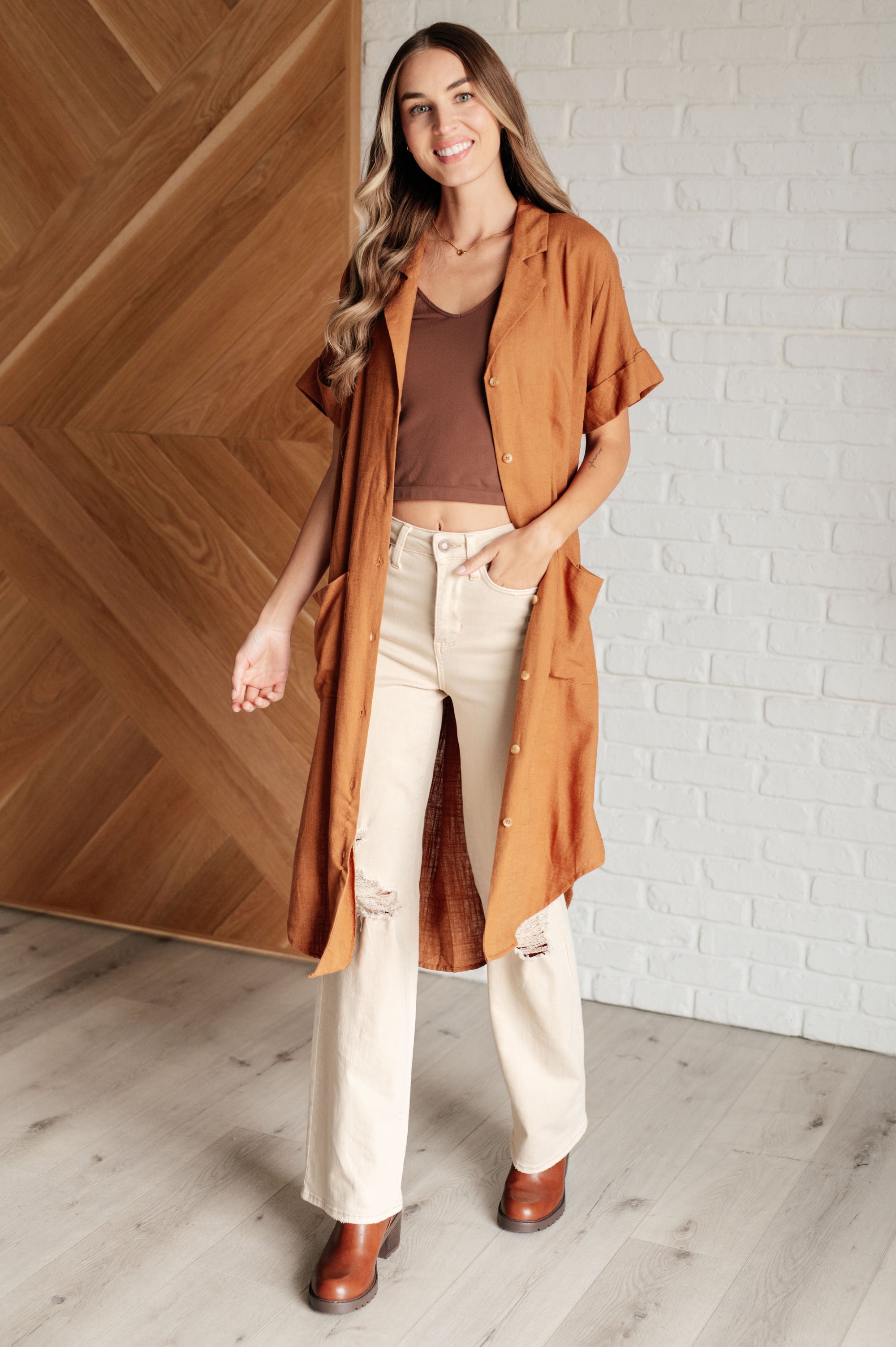 Sure to Be Great Shirt Dress (SM-3X)