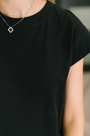 Sweet Like That Casual Dress in Black (SM-3X)
