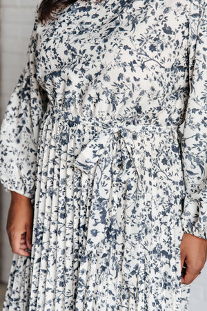 Tea Time Pleated Dress (SM-2X)