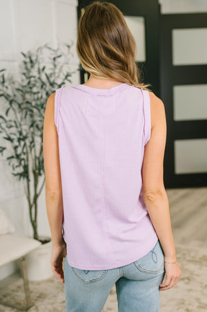 Thread Theory Round Neck Tank in Lilac (SM-3X)