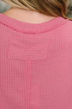 Thread Theory Round Neck Tank in Pink (SM-3X)