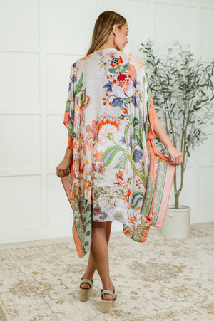 Tide to Me Open Front Kimono (One Size) - STB Boutique