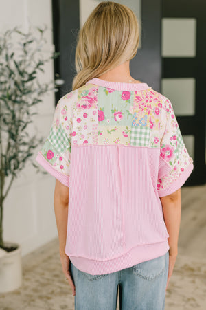 Until Tomorrow Patchwork Relaxed Tee (SM-3X)