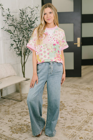 Until Tomorrow Patchwork Relaxed Tee (SM-3X)