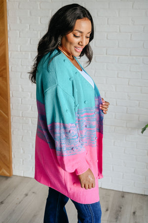 When We're Grooving Open Front Cardigan - STB Boutique