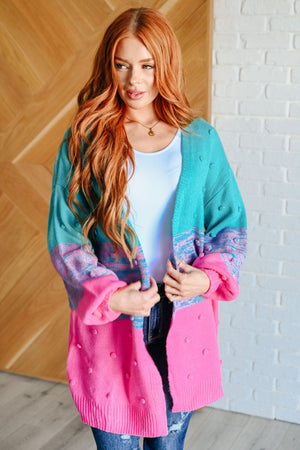 When We're Grooving Open Front Cardigan - STB Boutique