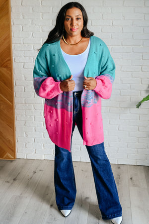 When We're Grooving Open Front Cardigan - STB Boutique