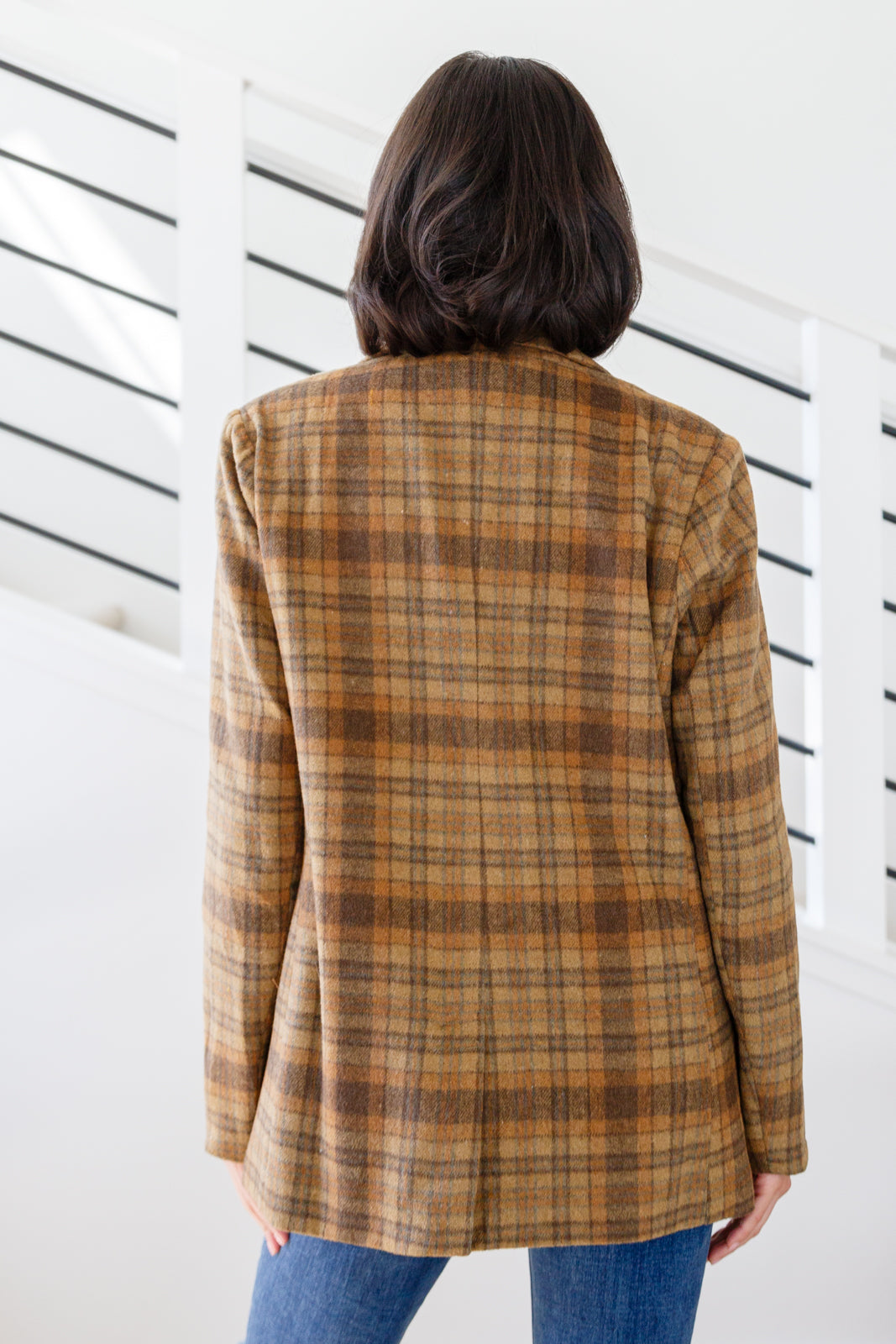 World Class Plaid Blazer (SM-3X)