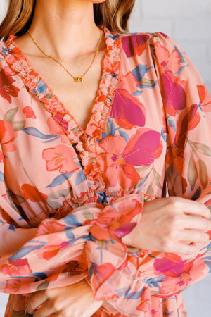 You And Me Floral Dress - STB Boutique