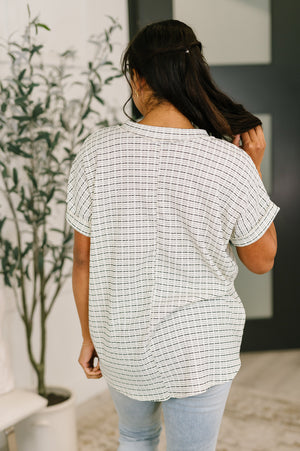 You Just Get It V-Neck Top (SM-3X) - STB Boutique