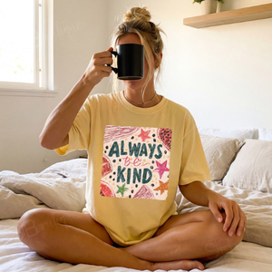 Always Be Kind Boho Tee - Preorder