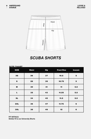 Scuba Shorts - Cherry Pie Plaid