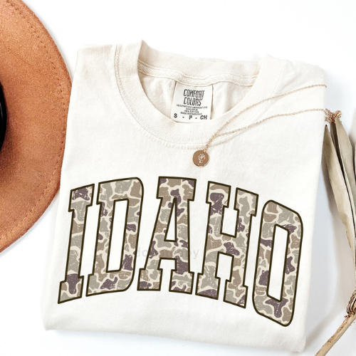 Camo Idaho Tee - Preorder