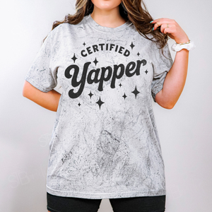 Certified Yapper Colorblast Tee - Preorder