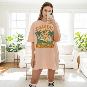Coastal Cowgirl Western Tee - Preorder - STB Boutique