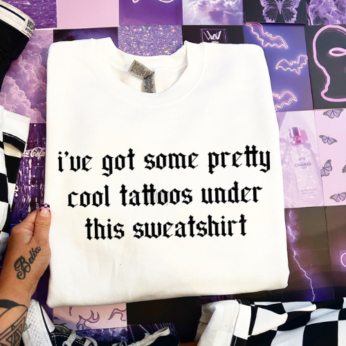 Cool Tattoos Crewneck Sweatshirt - Preorder