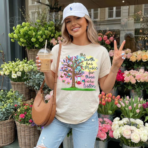 Earth Has Music Tee - Preorder - STB Boutique