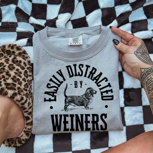 Easily Distracted By Weiners Tee - Preorder