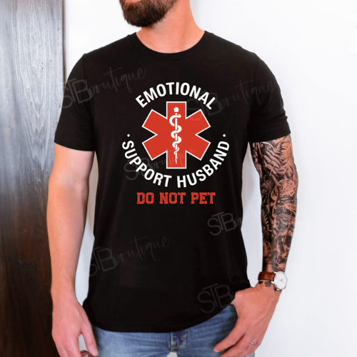 Emotional Support Husband Tee - Preorder