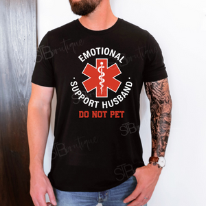 Emotional Support Husband Tee - Preorder