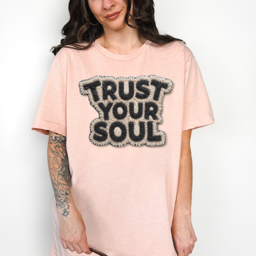 Faux Yarn Trust Your Soul Tee - Preorder