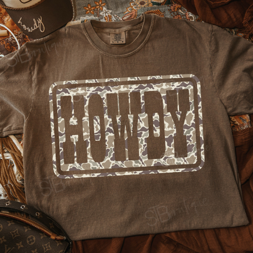 Howdy Camo Tee - Preorder