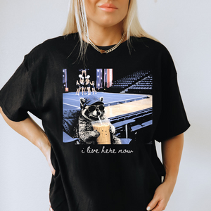 I Live Here Now Cheer Tee - Preorder