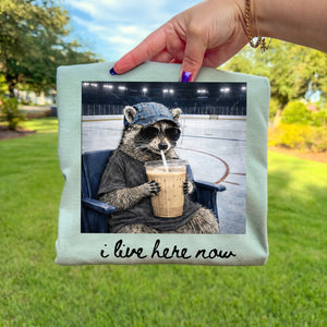 I Live Here Now Hockey Tee - Preorder