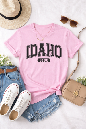 Idaho 1890 Tee Bella Canvas Graphic Tee - 4 Colors