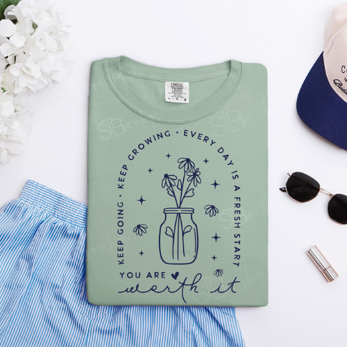 Keep Going You Are Worth It Tee - Preorder