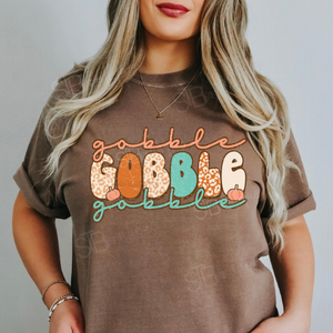 Leopard Gobble Tee - Preorder