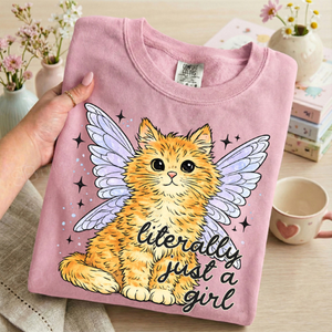 Literally Just A Girl Tee - Preorder - STB Boutique