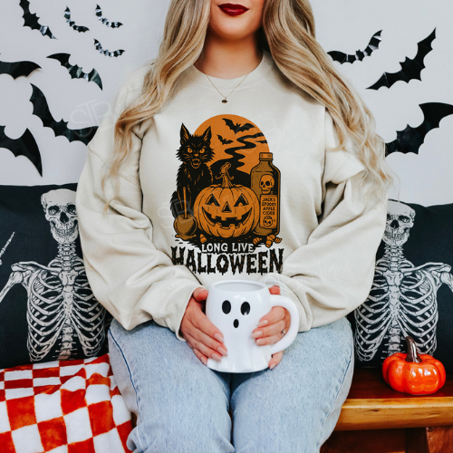 Long Live Halloween Crewneck Sweatshirt - Preorder
