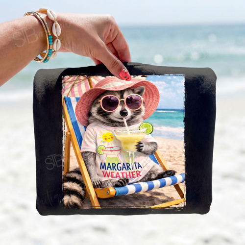 Margarita Weather Raccoon Tee - Preorder